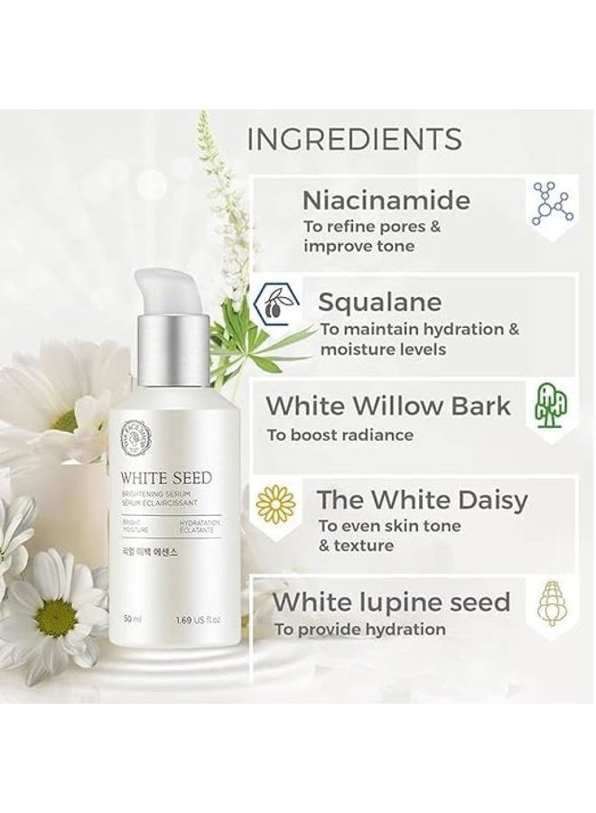 THEFACESHOP سيروم وايت سيد لتفتيح البشرة | تفتيح عميق للبشرة، تعزيز الترطيب وتقليل المسام | تحسين نسيج البشرة ووضوحها، تقليل البهتان، 1.69 أونصة سائلة - Image 5
