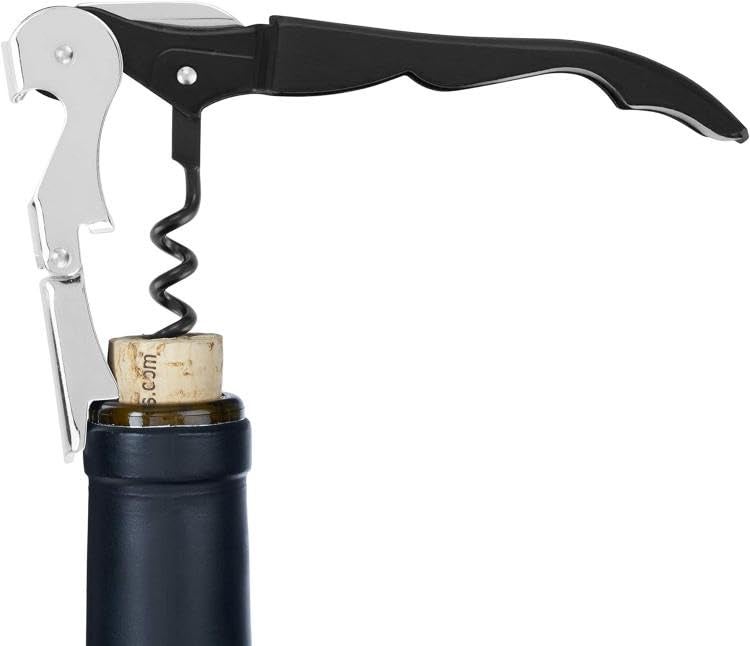 HAZEL Satinless Steel Wine Bottle Opener Opener for Wine Bottle with Handle Silver - Image 5