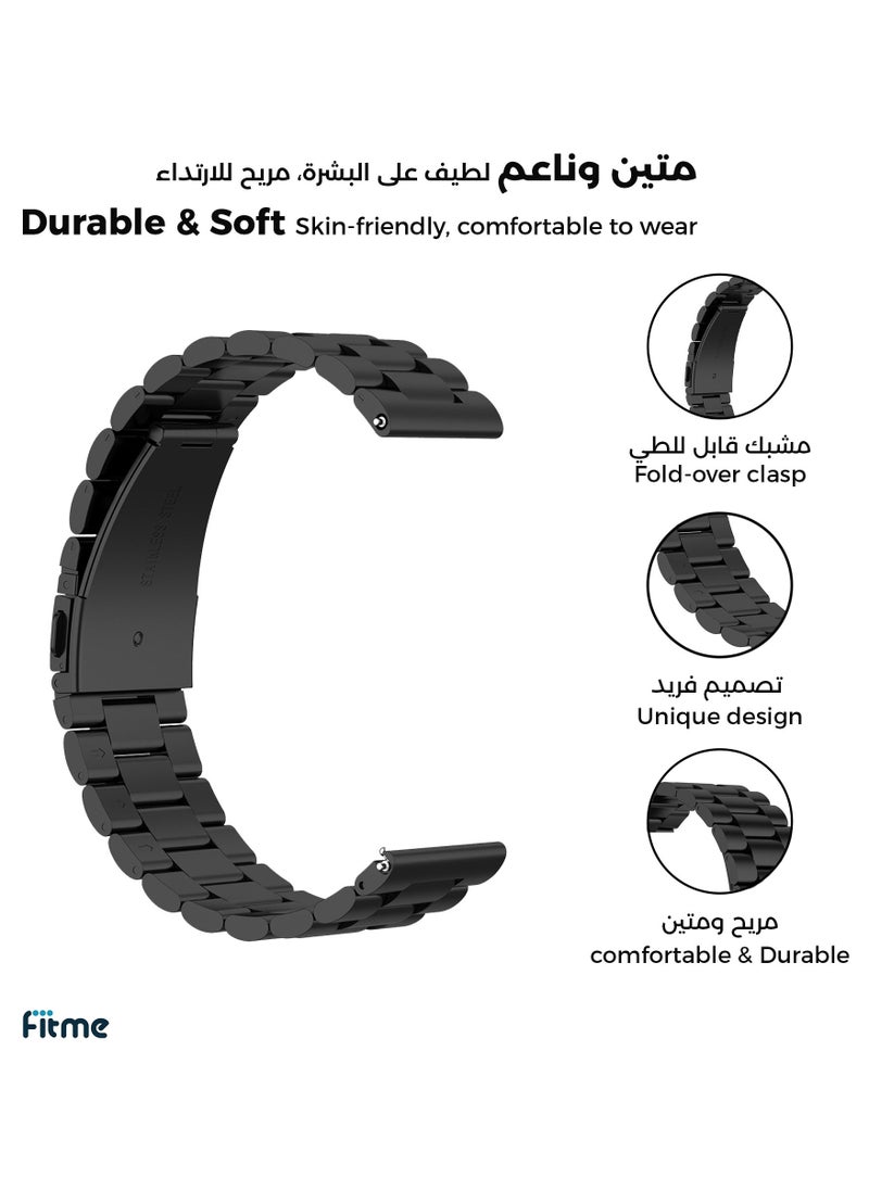 FITME - Metal Replacement Band for Kieslect Ks / kr Pro Watches (22 mm) - Image 1