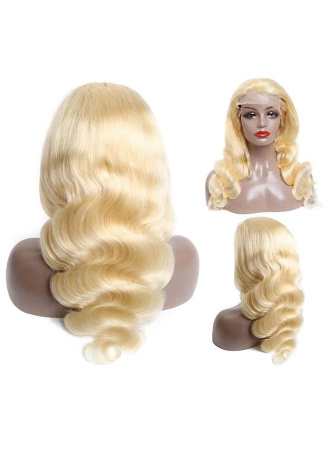 Bluejw Real Hair Wig 613 European And American Wig Women's Big Wave Front Lace Headgear 13X4human Hair Wigs - Image 1