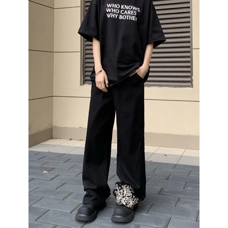 Unisex Casual Daily Denim Jeans - Image 5