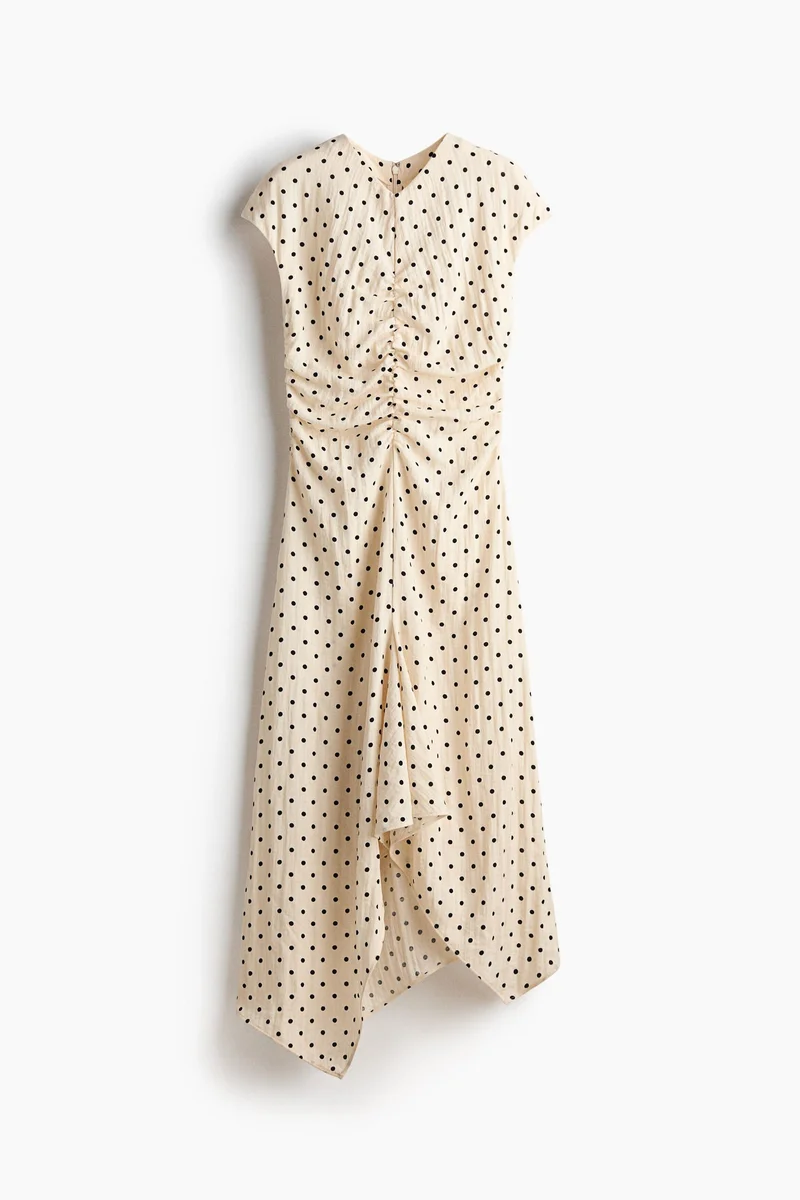 H&M  Cap-sleeved handkerchief dress for Women | Best Price UAE