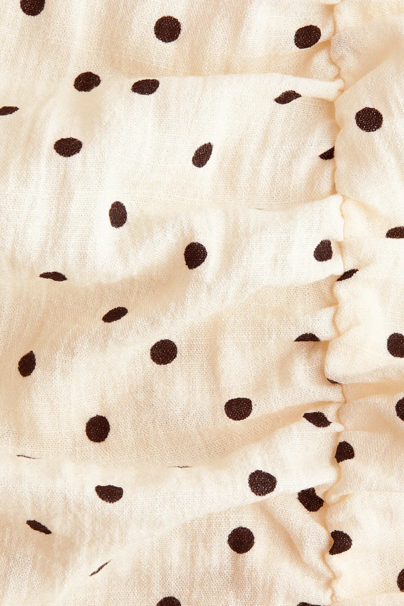 H&M  Cap-sleeved handkerchief dress for Women | Best Price UAE