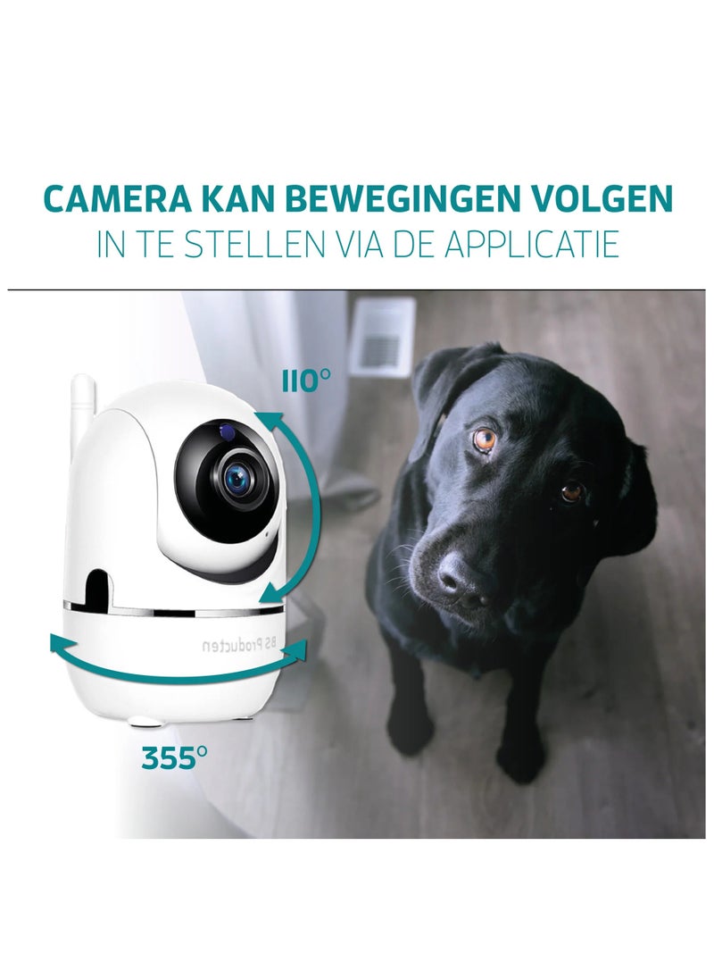 Generic - IP WiFi Camera HD 1080P Auto Tracking Security Protection Wireless Surveillance - Image 1
