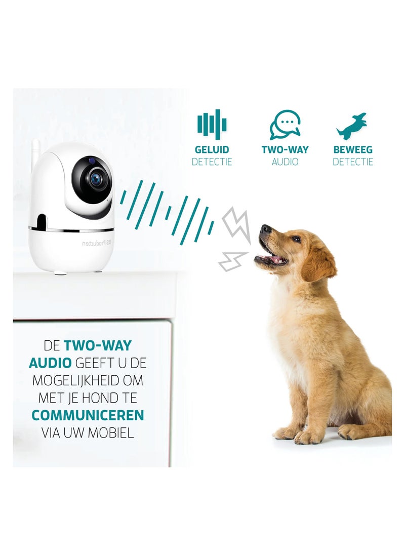 Generic - IP WiFi Camera HD 1080P Auto Tracking Security Protection Wireless Surveillance - Image 1