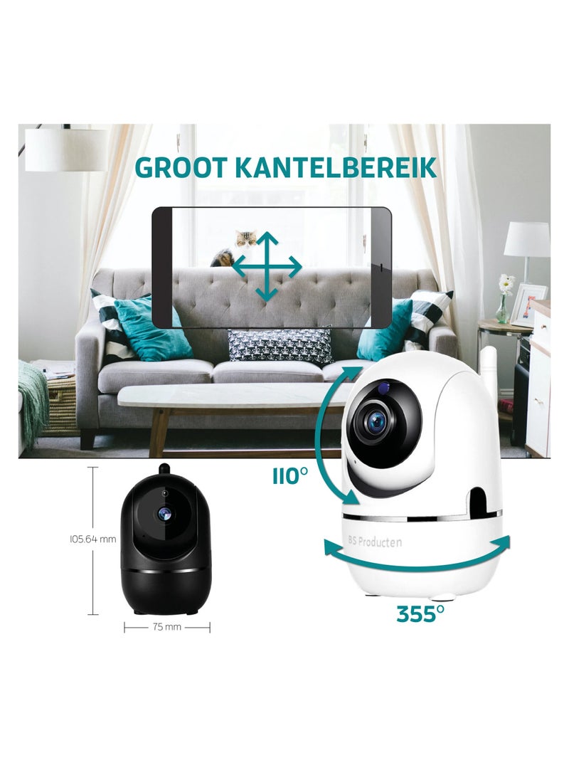 Generic - IP WiFi Camera HD 1080P Auto Tracking Security Protection Wireless Surveillance - Image 1
