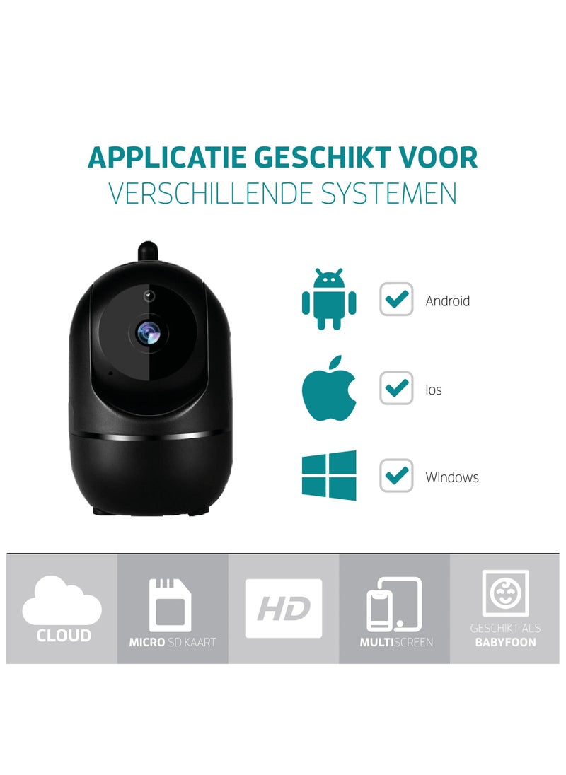 Generic - IP WiFi Camera HD 1080P Auto Tracking Security Protection Wireless Surveillance - Image 1