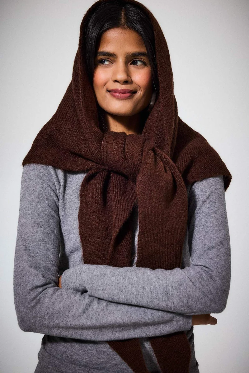 ديفاكتو Woman Knitted Scarf