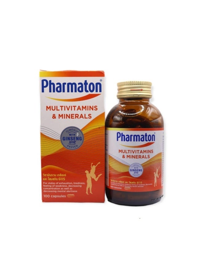 فارماتون كبسولات متعددة الفيتامينات مكمل غذائي - 30 قرصاً - Image 2