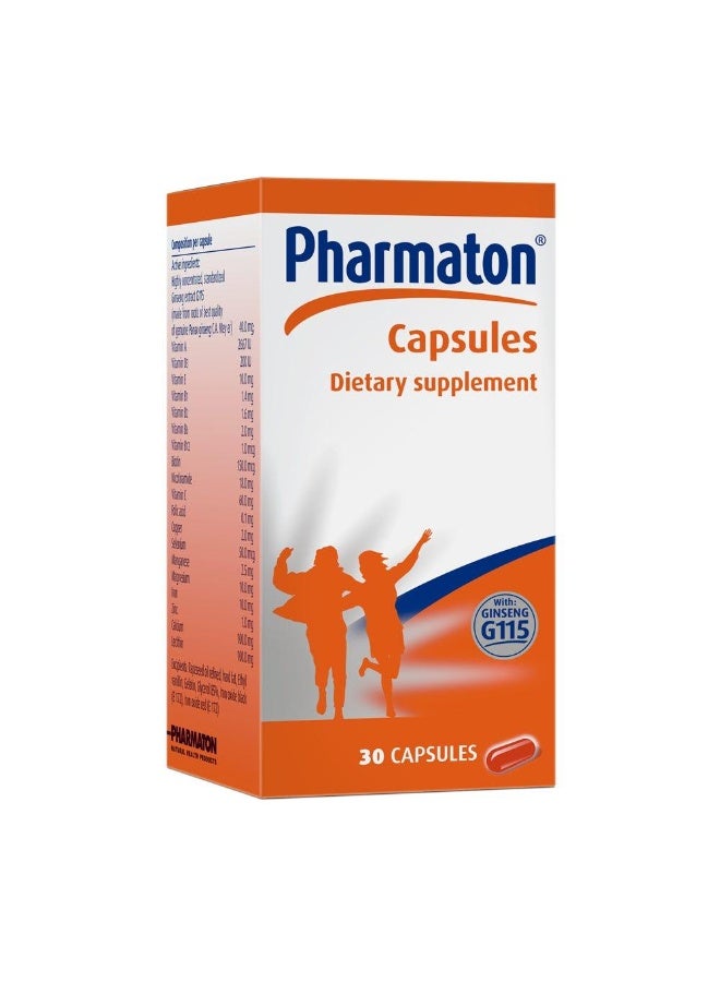 Pharmaton Multivitamin Capsules dietary supplement - 30 capsules - Image 4