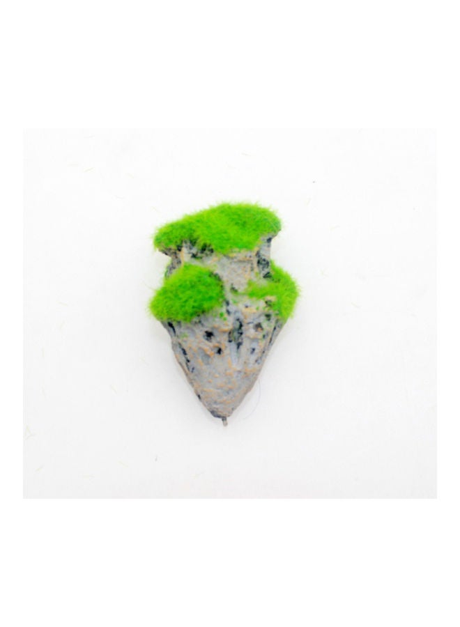 NIBEMINENT Artificial Decorative Outdoor Floating Stone Multicolour 15x3x9cm