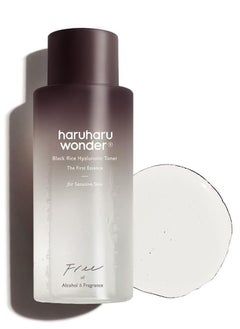 haruharu Wonder Black Rice Hyaluronic Toner for Sensitive Skin 5.1 fl.oz 150ml Fragrance Vegan 