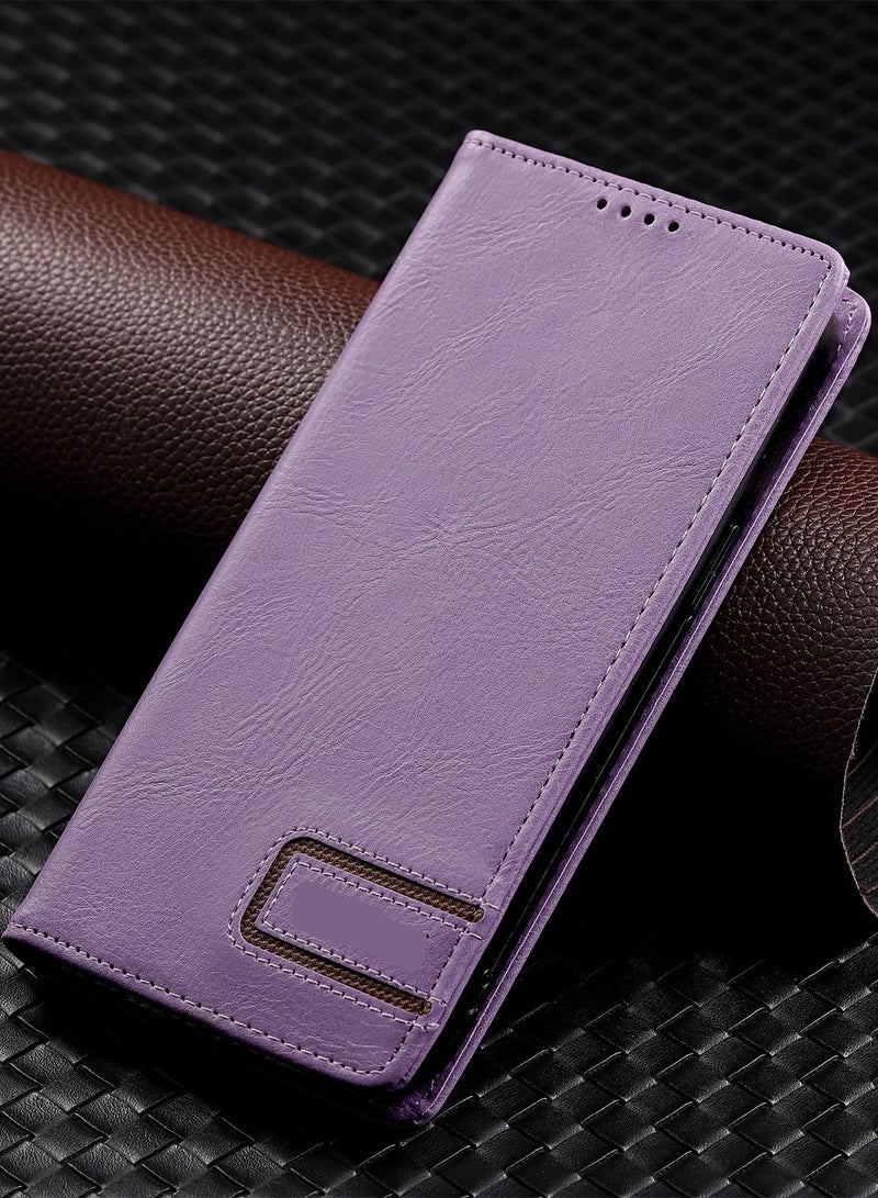 Suteni Flip Cover Card Slots Leather Phone Case for iPhone - Image 1