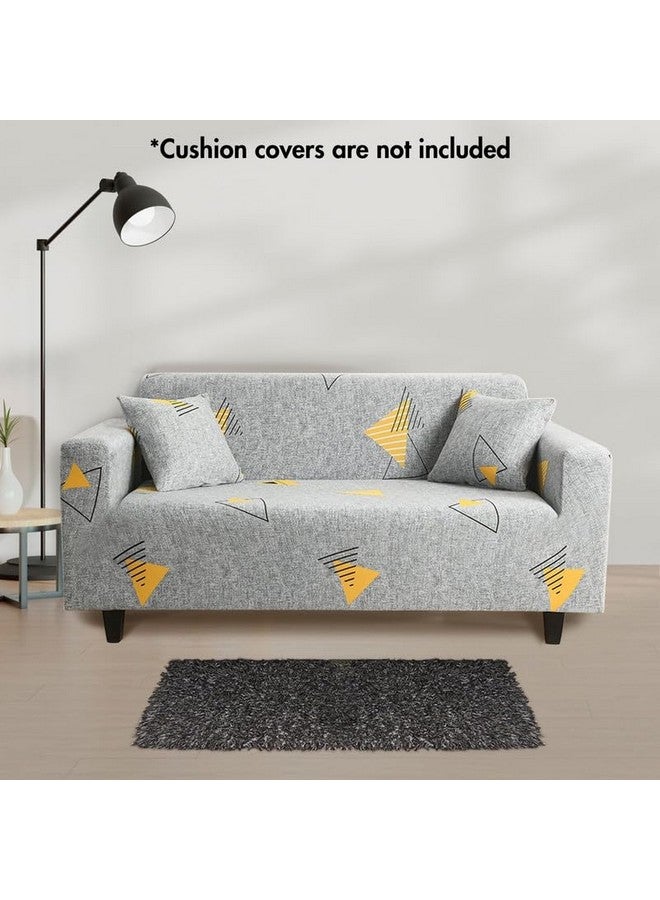 Bigkart Elastic Sofa Covers for 3 Seater Sofas | Polyster-Spandex, Stretchable, Sofa Covers for Single, Double and Triple Seater Sofas - Image 2