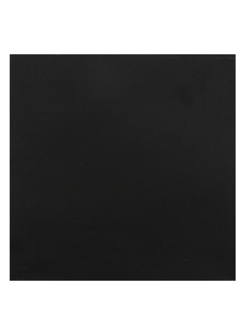 MOTARRO Canvas Black,40X40 CM 100% Cotton Primed Acid-Free Stretched Black canvas for Painting, Art Supplies for Acrylic Pouring, Oil Painting and Watercolor Paints  - Image 2
