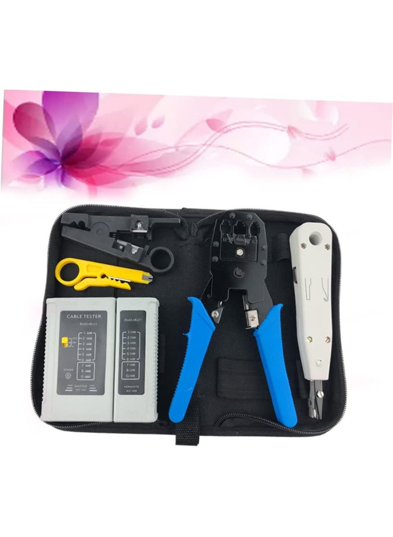 GGOOT Hardware Tool Set Insulated Crimping Tools for Network Repair and Installation Kit  - Image 5