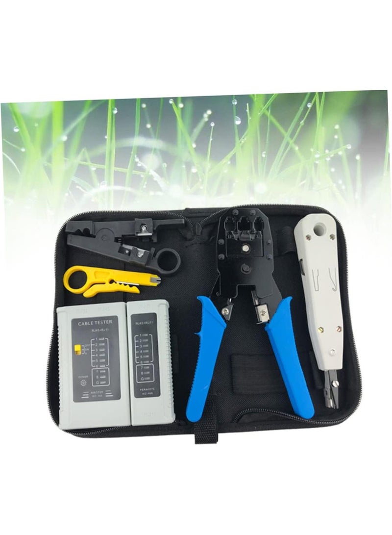 GGOOT Hardware Tool Set Insulated Crimping Tools for Network Repair and Installation Kit  - Image 4