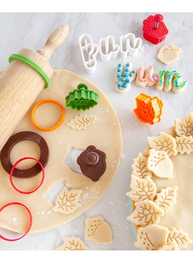 Talisman Designs Silicone Rolling Pin Bands | 8 Piece Set | Ensure Dough Thickness | Baking Accessories | Rolling Pin Rings | Bands for Rolling Pin | Rolling Pin Thickness Rings - Image 2