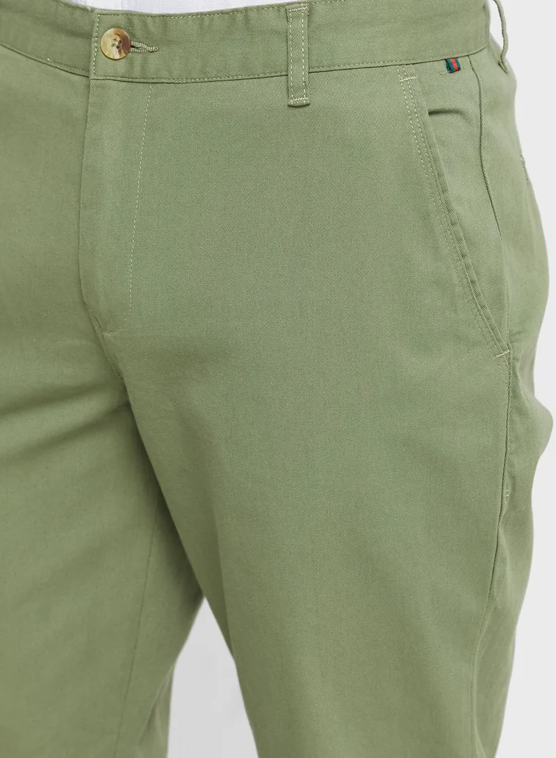 Robert Wood Fixed Belt Jogger Trousers