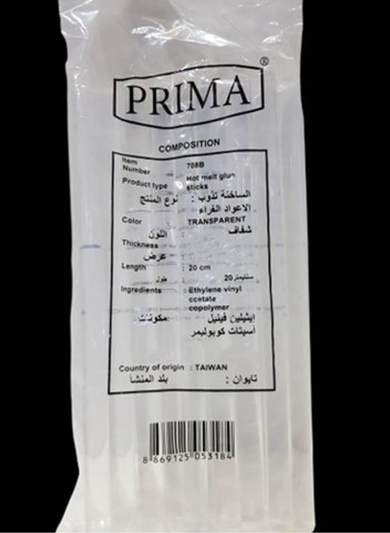 Transparent Hot Melts Glue Sticks Composition 11.2 MM