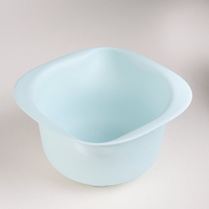 Alberto 3 pieces plastic colander multicolor - Image 5