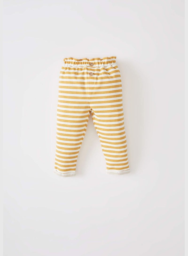 DeFacto Elasticated Waist Striped Sweatpants - Image 1