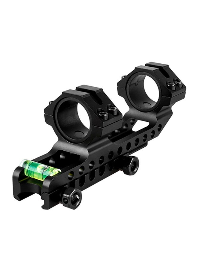 NIBEMINENT Dual Ring Scope Mount Caliber 25.4 Mm - 30Mm Bubble Level Aluminum Rail Base For Hunting Tools  - Image 1