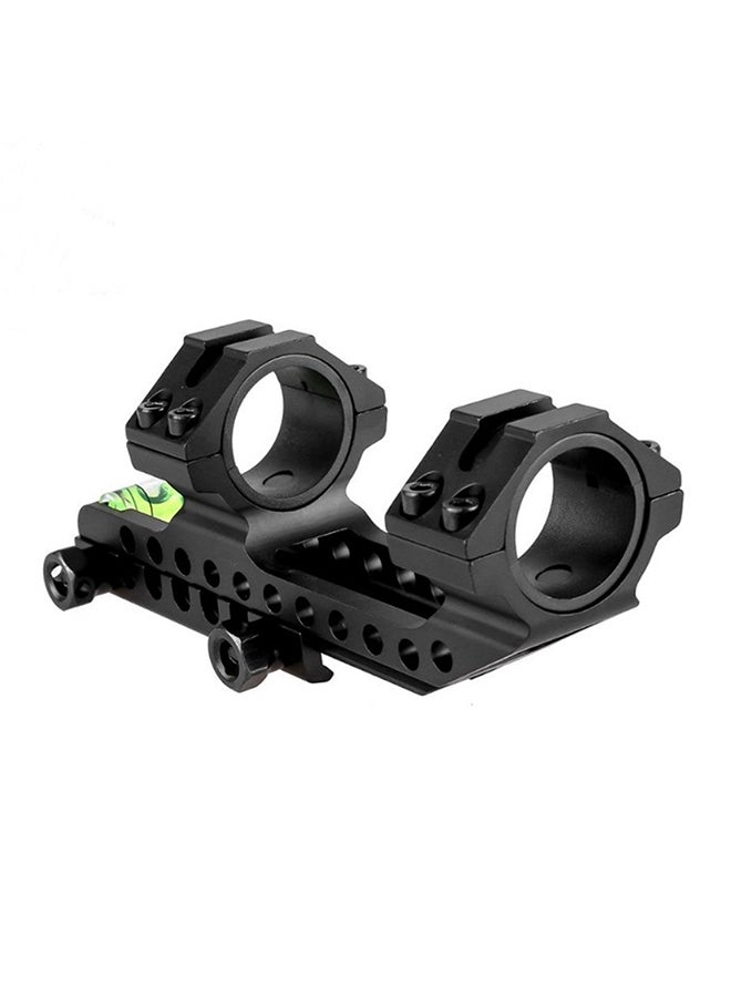 NIBEMINENT Dual Ring Scope Mount Caliber 25.4 Mm - 30Mm Bubble Level Aluminum Rail Base For Hunting Tools  - Image 2