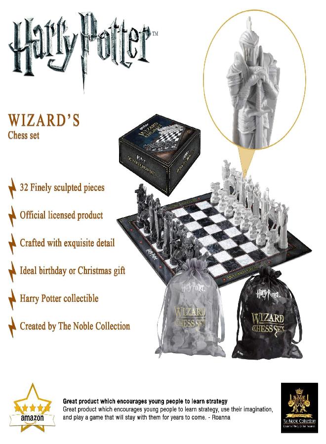 The Noble Collection Harry Potter Wizard Chess Set - Image 2