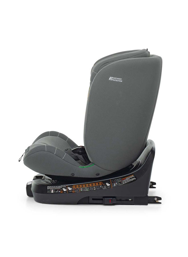 FOPPAPEDRETTI Iturn I-Size Car Seat Grey (0-12Yrs) - Image 2