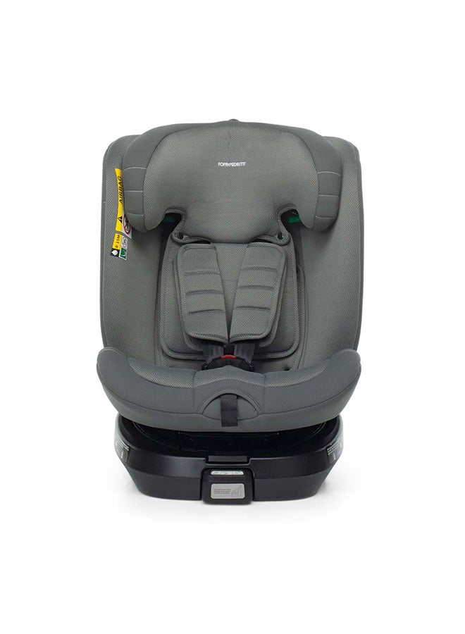 FOPPAPEDRETTI Iturn I-Size Car Seat Grey (0-12Yrs) - Image 3