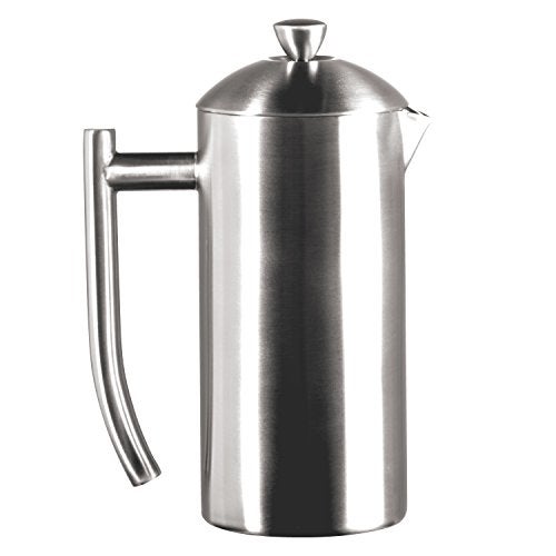 Frieling Double-Wall Stainless Steel Coffee Press - 17 oz - Insulated French Press Coffee Maker for Camping & Travel - Non Plastic Design - Image 1