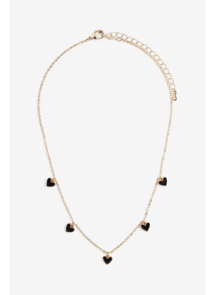 H&M Heart-Pendant Necklace