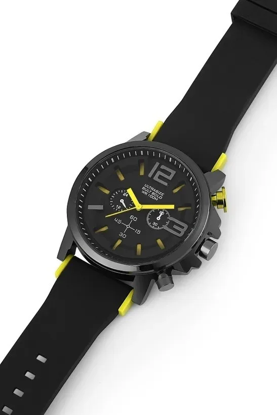 دي زي سي كوزنلر أفم Dzc Cousins ​​Avm Silicone Strap Mechanism Analog Watch Young Sports Unisex Men's Wristwatch