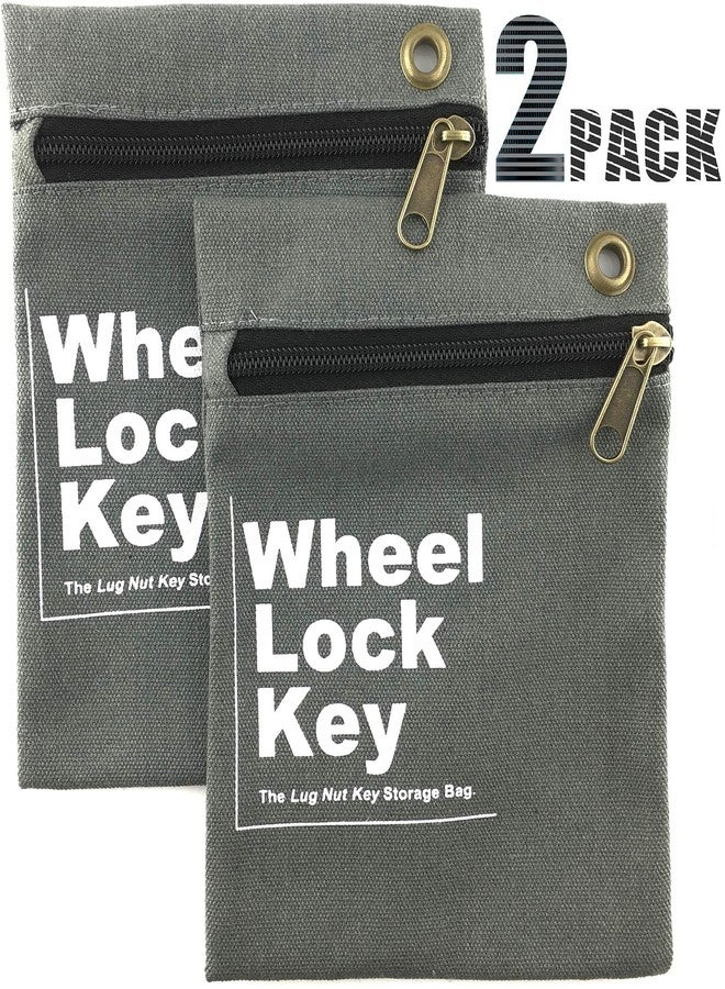 SRRB Lock Storage Bag - Keep Spare Wheel Locks & Lug Nuts Safe (2 Pack) - Image 1