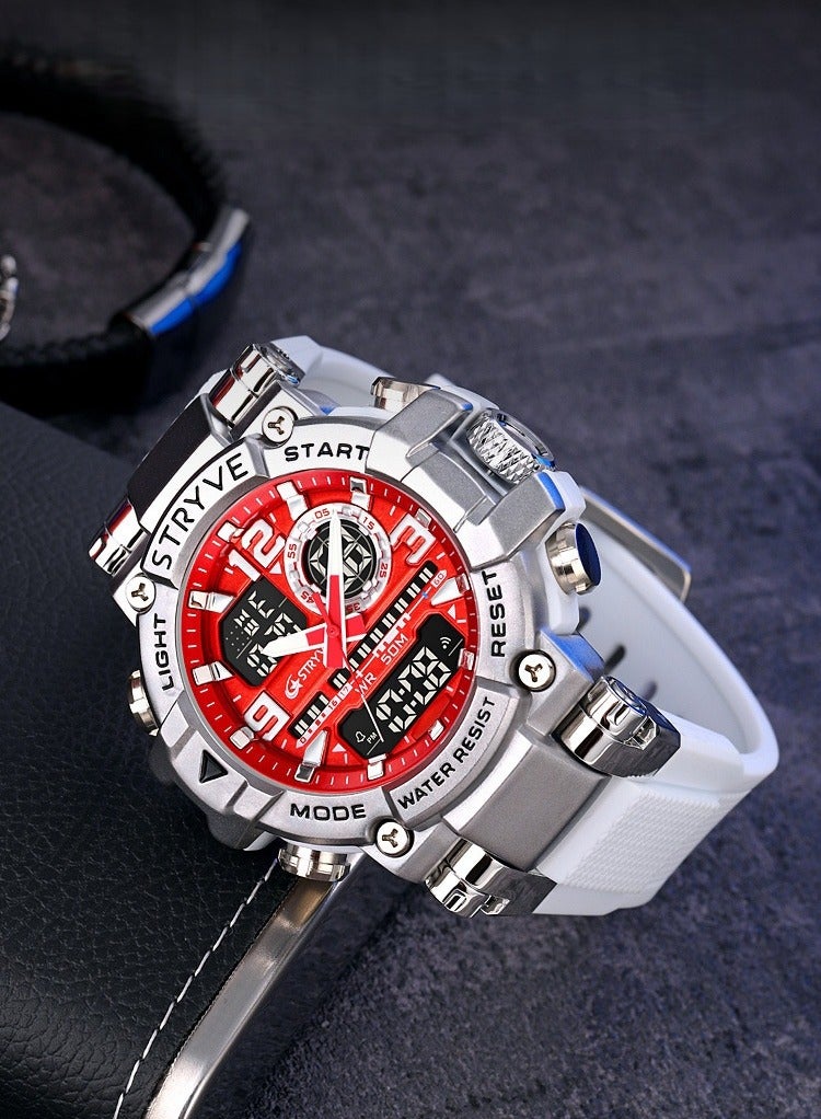 STRYVE New Sporty Colorful Luminous Digital Multifunctional Student Watch - Image 2