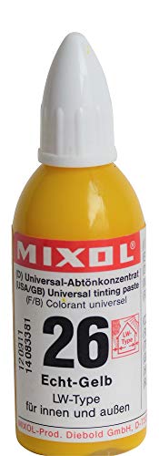 Mixol Universal Tints Lightfast Yellow for Exteriors 26 20 ml