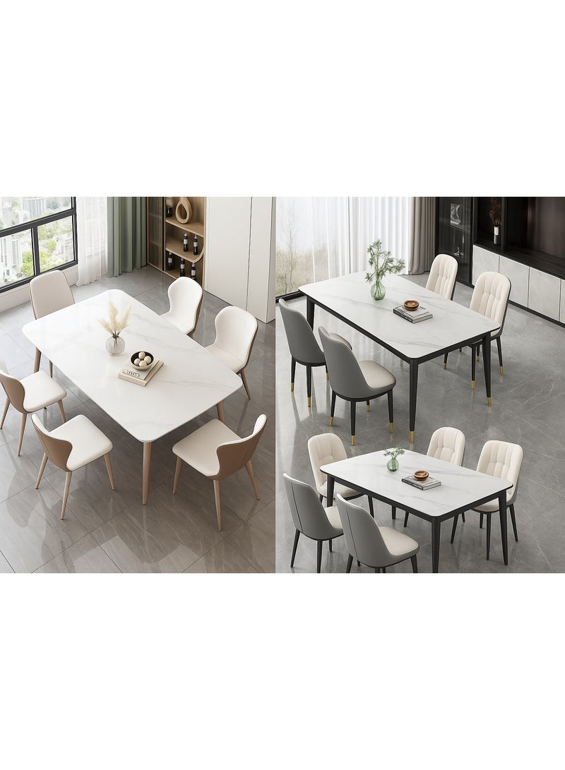 fashionhome Modern Solid Wood Dining Table Set of 2 Pack Elegant Kitchen & Dining Room Tables, Sturdy & Stylish, Multi-Functional, Easy Assembly - Image 1
