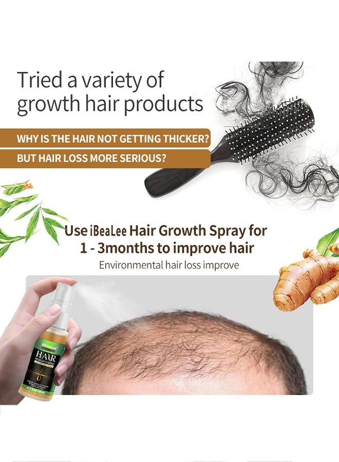 iBealee Hair Regrowth Spray-Anti Hair Loss Serum，Hair Growth Booster Serum, Regrowth Spray and Essential Oils - Anti Hair Loss Treatment for Optimal Hair Care  20ml  - Image 4