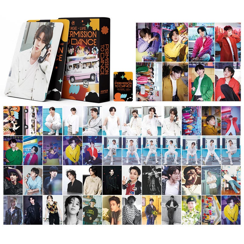 54/55 Card Integration Small Card G-Idle Album Card Kpop Korean Wave Homemade Po Lomo Card Sk - Image 1