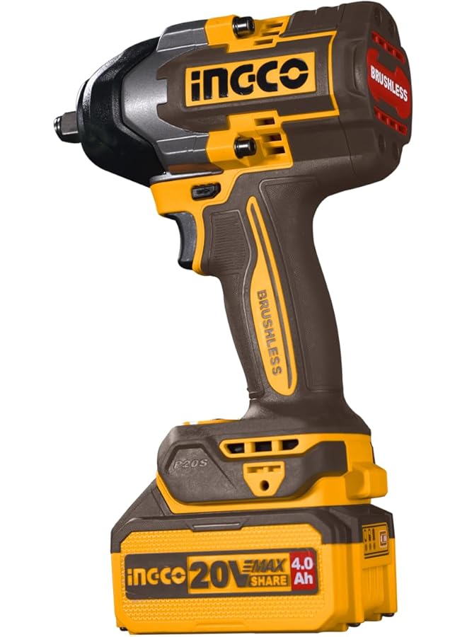 INGCO Ciwli2085 Li-Ion Impact Wrench 20V - Image 2