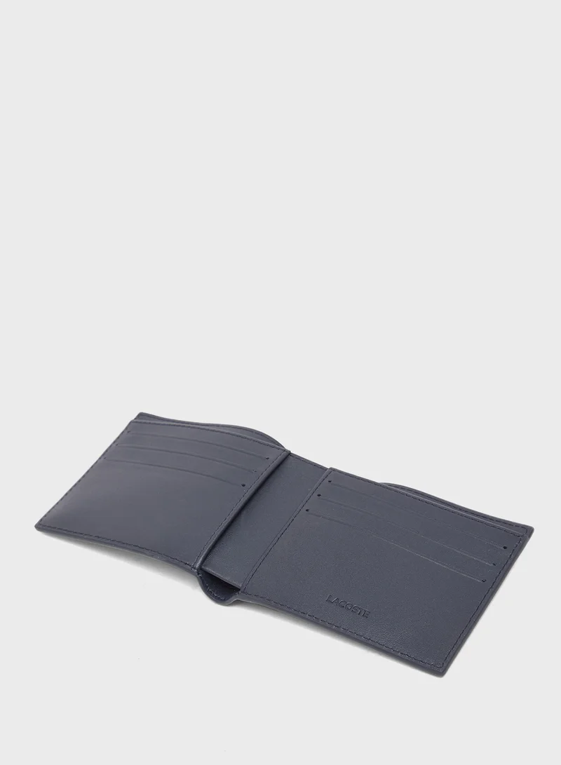 LACOSTE Fg Small Leather Billfold