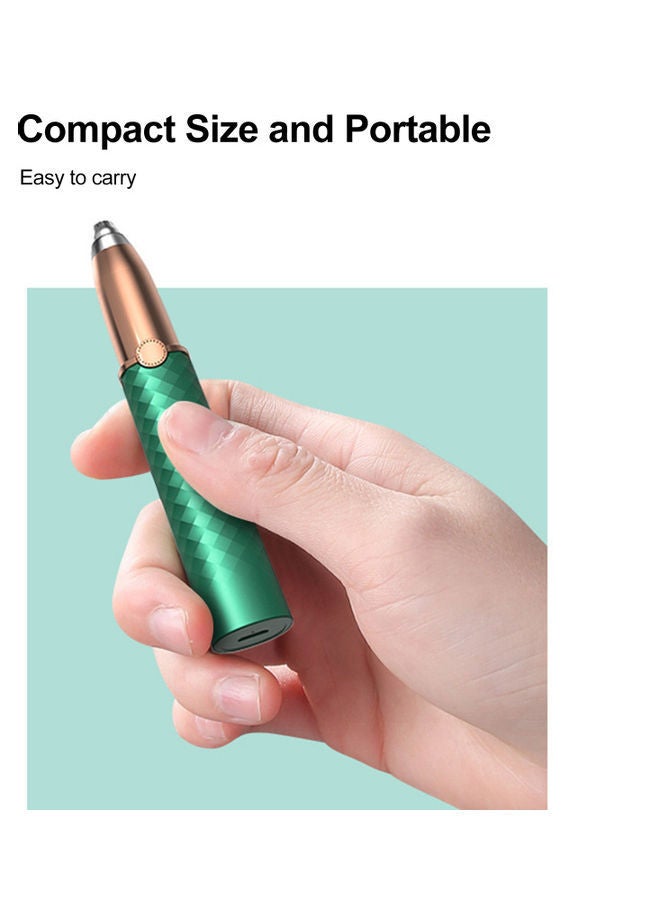 نيبمينينت ماكينة حلاقة وتشذيب شعر الحواجب أخضر/بني - Image 3