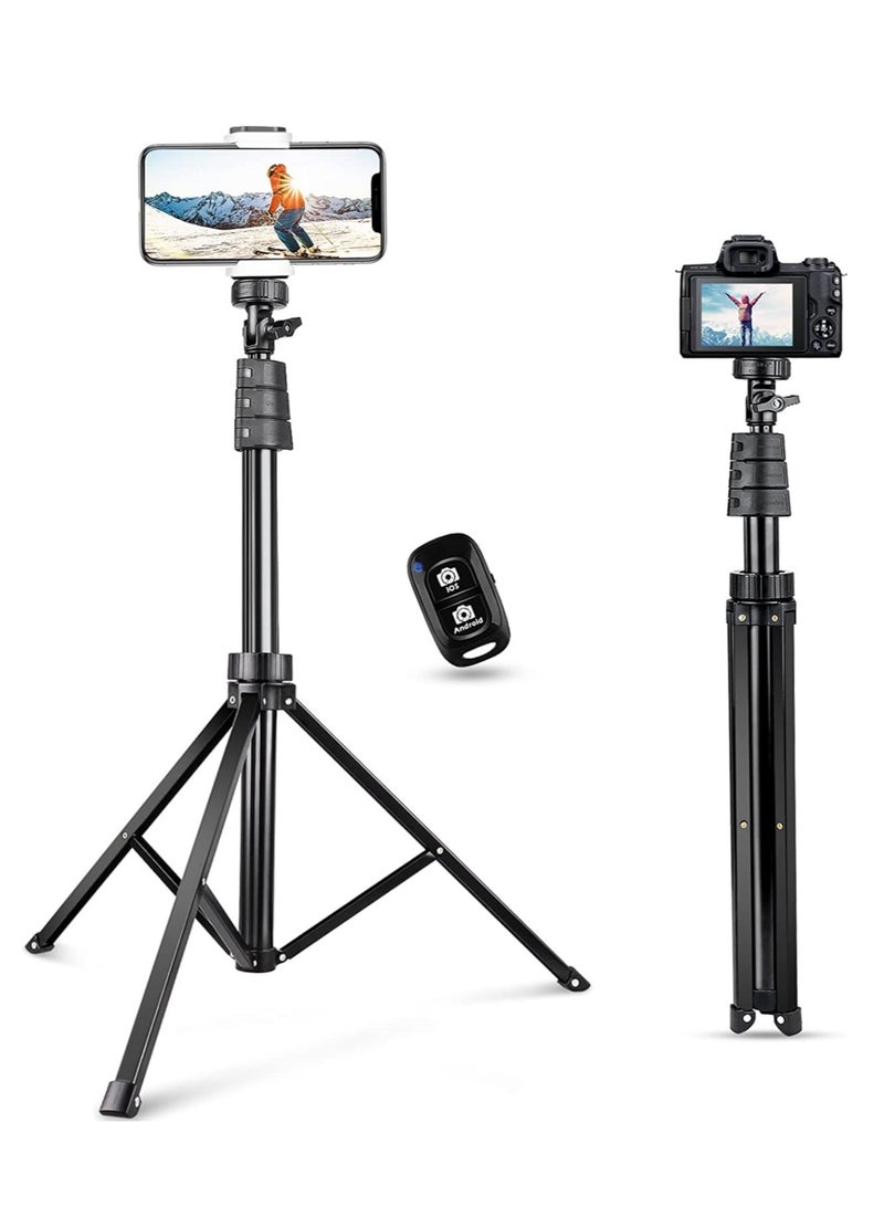 ELTRAZONE Selfie Stick,Phone Tripod Stand with Remote, Cell Phone Stand Tripod with Phone Holder for Vlogging - Image 1