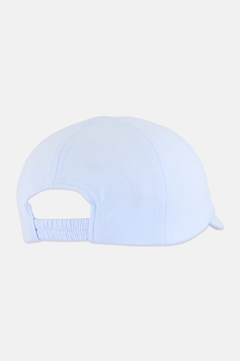 DKNY Toddlers Boy Embroidered Logo Baseball Cap, Light Blue - Image 2