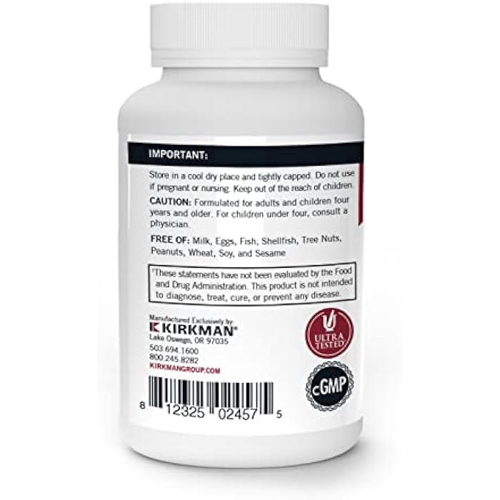 Kirkman - Herbal Sleep Aid - 60 Capsules - Image 3