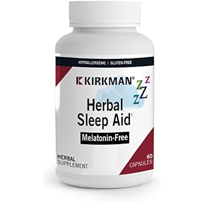 Kirkman - Herbal Sleep Aid - 60 Capsules - Image 1