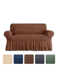 2 seater brown