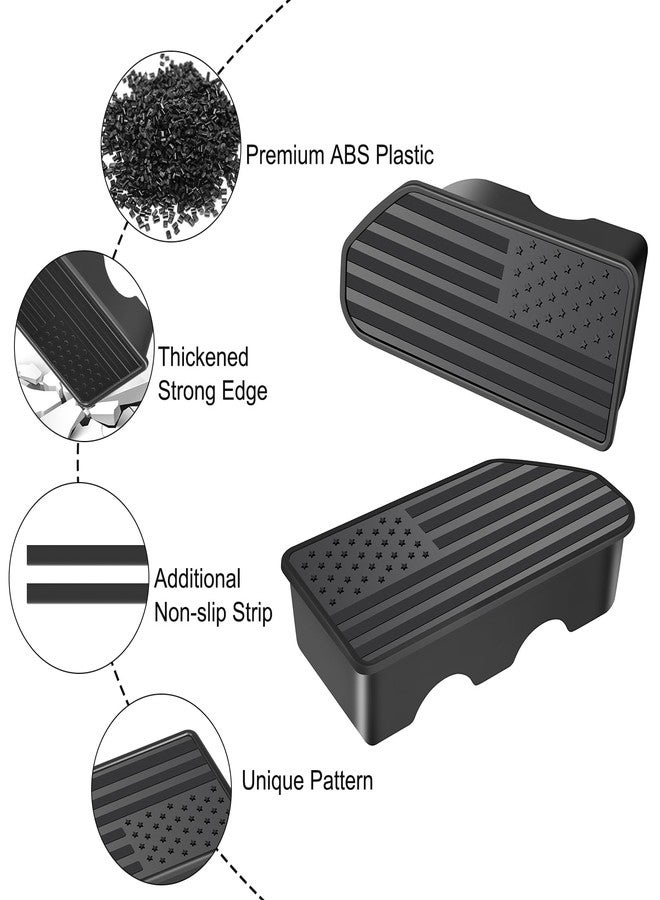 ZSJO Bed Rail Stake Pocket Covers for Chevy Colorado/GMC Canyon 2023-2026 GMC Chevy Silverado Sierra 1500 2019-2024 2025, GMC Sierra 2500 3500HD 2020-2024 2025, Truck Caps Rear Holes Plugs Covers Black - Image 3