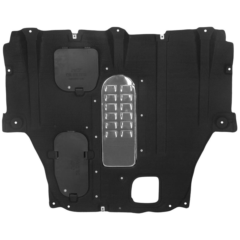 ECOTRIC New Engine Splash Shield Guard Compatible with 2012 2013 2014 2015 2016 Dodge Dart Replace for Part Number 68082724AH CH1228150